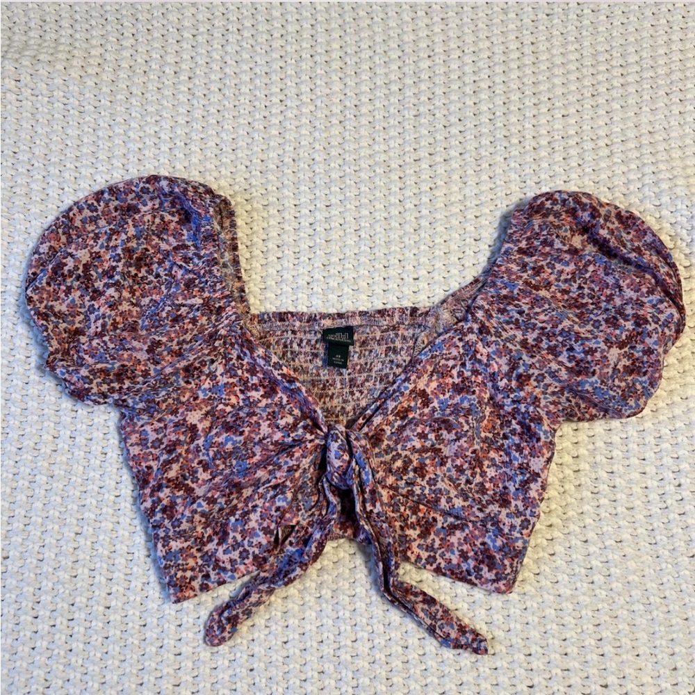 Floral Crop Top
